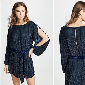 Navy sequined Selma mini